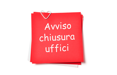 Avviso chiusura uffici comunali